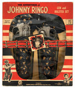 “THE ADVENTURES OF JOHNNY RINGO GUN AND HOLSTER SET.”