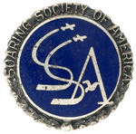 "SOARING SOCIETY OF AMERICA" EARLY MEMBERSHIP EMBLEM.