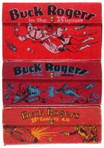 "BUCK ROGERS" 1930S PENCIL BOX TRIO.