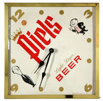 "PIELS BEER" ADVERTISING CLOCK.