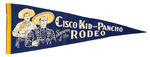 CISCO KID PENNANT/GUN/FOLD-OVER.