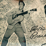 "ELVIS PRESLEY" 1956 COLOR VARIETY OVERNIGHT CASE.