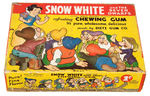 "SNOW WHITE AND THE SEVEN DWARFS CHEWING GUM" COUNTERTOP DISPLAY BOX.