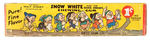 "SNOW WHITE AND THE SEVEN DWARFS CHEWING GUM" COUNTERTOP DISPLAY BOX.