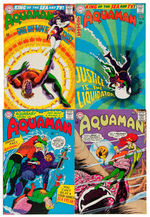 "AQUAMAN" LOT OF 10 ISSUES.