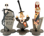 "THE NIGHTMARE BEFORE CHRISTMAS" LARGE LOT OF BOBBLEHEAD FIGURES.