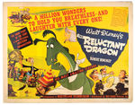 “THE RELUCTANT DRAGON” HALF-SHEET POSTER.