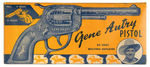 LESLIE-HENRY “GENE AUTRY PISTOL 50 SHOT WESTERN REPEATER” CAP GUN BOX.