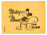 "MICKEY MOUSE IN THE FLOOD" 8-PAGER.