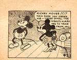 "MICKEY MOUSE IN THE FLOOD" 8-PAGER.