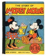 “THE STORY OF MICKEY MOUSE” BBB SIGNED BY FLOYD GOTTFREDSON.