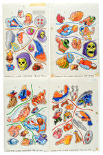 “MASTERS OF THE UNIVERSE STICKER FUN” BOOK ORIGINAL ART LOT.