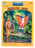 “MASTERS OF THE UNIVERSE STICKER FUN” BOOK ORIGINAL ART LOT.