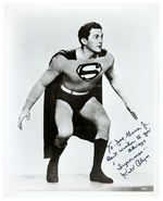 KIRK ALYN/NOEL NEILL/PHYLLIS COATES SUPERMAN AUTOGRAPHED PHOTO TRIO.