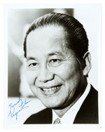 VAN WILLIAMS/KEYE LUKE GREEN HORNET AUTOGRAPHED PHOTO TRIO.