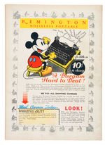 "MICKEY MOUSE MAGAZINE" VOL. 4 NO. 1 OCTOBER, 1938.