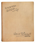 "WALT DISNEY'S SKETCH BOOK OF SNOW WHITE AND THE SEVEN DWARFS" EXCEPTIONAL HARDCOVER.