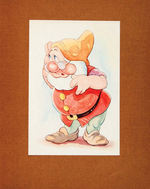 "WALT DISNEY'S SKETCH BOOK OF SNOW WHITE AND THE SEVEN DWARFS" EXCEPTIONAL HARDCOVER.