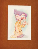 "WALT DISNEY'S SKETCH BOOK OF SNOW WHITE AND THE SEVEN DWARFS" EXCEPTIONAL HARDCOVER.