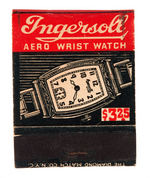 WATCH ADVERTISING NINE ITEMS INCLUDING TWO FACTORY ID BADGES.