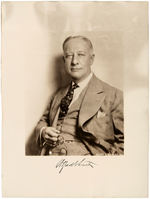 LARGE BOLD SIGNED PHOTOGRAPH OF AL SMITH 1928 DEMOCRATIC PRESIDENTIAL NOMINEE.