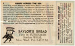 “SUPERMAN” PREMIUM BREAD CARD #9 COMPLETE WITH STAMP.