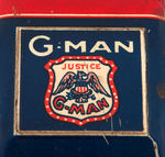 "G-MAN PURSUIT CAR/SIREN" TOY PAIR.