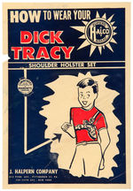 "DICK TRACY SHOULDER HOLSTER" BOXED SET.