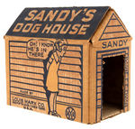 LITTLE ORPHAN ANNIE "SANDY'S DOG HOUSE" BOXED MARX TOY.