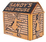 LITTLE ORPHAN ANNIE "SANDY'S DOG HOUSE" BOXED MARX TOY.