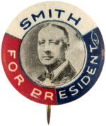 SMITH/ROBINSON JUGATE CAMPAIGN DONOR CERTIFICATE WITH BUTTON.