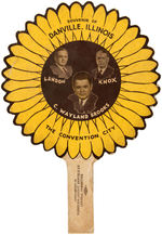 SCARCE LANDON/KNOX/BROOKS TRIGATE COATTAIL HAND FAN.