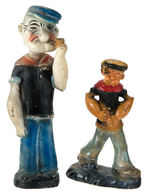 POPEYE CARNIVAL STATUES.