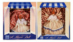 "MAMMY/A MARCIE DOLL" BOXED PAIR.