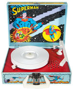 "SUPERMAN" SOLID STATE PHONOGRAPH IN BOX.