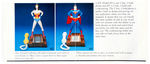 SUPERMAN LARGE FIGURAL PUSH BUTTON TELEPHONE.