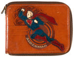 "SUPERMAN"  PIONEER  LEATHER WALLET.