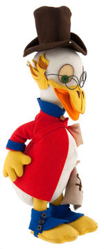 UNCLE SCROOGE LARGE DOLL BY LENCI OF ITALY.