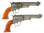 "PIONEER" CAP GUN PAIR BY HUBLEY.