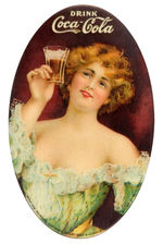 "DRINK COCA-COLA" 1907 MIRROR.