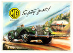 "MG SAFETY FAST!" POSTER.