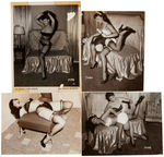 BETTIE PAGE VINTAGE CHEESECAKE PHOTO LOT.