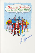 “FAMOUS 1ST EDITION ACTION COMICS #1” AND DC PRESIDENT SOL HARRISON SIGNED ITEMS.