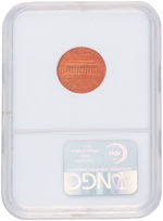 1C LINCOLN PENNY 1983 NGC MS65RD DOUBLED DIE REVERSE.