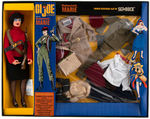 GI JOE 12" SGT. ROCK JOE KUBERT SIGNED EDITION AND MARIE BOXED FIGURES.