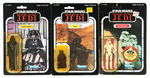 "STAR WARS - RETURN OF THE JEDI" CARDED ACTION FIGURE TRIO.