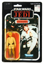 "STAR WARS - RETURN OF THE JEDI" LUKE SKYWALKER CARDED ACTION FIGURE.