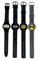 "BATMAN" & "BATMAN RETURNS" BATSYMBOL WATCH LOT.