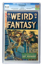 WEIRD FANTASY #19 MAY-JUN. 1953 CGC 9.0 WHITE PAGES GAINES FILE COPY.