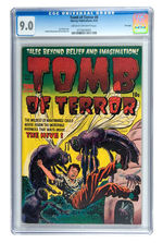 TOMB OF TERROR #8 MAR. 1953 CGC 9.0 CREAM TO OFF-WHITE PAGES FILE COPY.